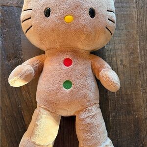 Hello Kitty Gingerbread Build A Bear Plush, NO BOW 18”